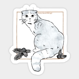 Scottish Fold Sticker